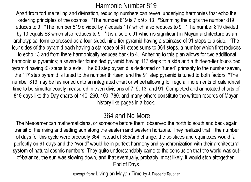 Harmonious Number 819